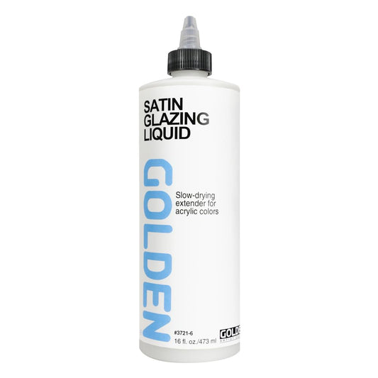 Golden Acryl Med 16 Oz Glaze Liquid Satin Beauty & Personal Care GOLDEN