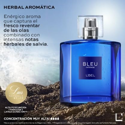 L'bel BLEU INTENSE 100ml - Fragrance for Men Eau de Toilette