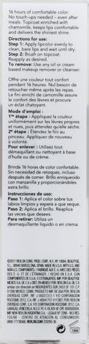 Revlon Liquid Lipstick with Clear Lip Gloss, ColorStay Overtime Lipcolor, Dual Ended with Vitamin E, 360 Endless Spice, 0.07 Oz