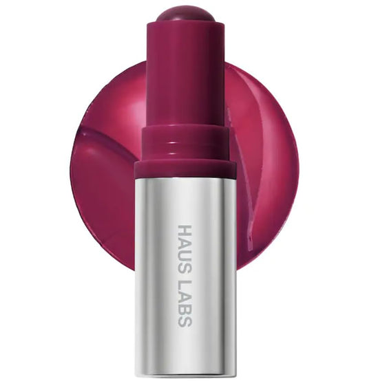 HAUS LABS BY LADY GAGA Color Fuse Lip + Cheek Blush Balm Stick in Glassy Acai & ENTEL Aloe Vera Sheet Masque (BONUS) Beauty & Personal Care HAUS LABS BY LADY GAGA