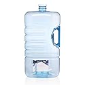 TIMPHO 5 Gallon Stackable Water Bottle - 640oz Reusable BPA-Free Jug with Easy-Grip Handle, Durable Design, Ideal for Home, Outdoor, or Emergency Use