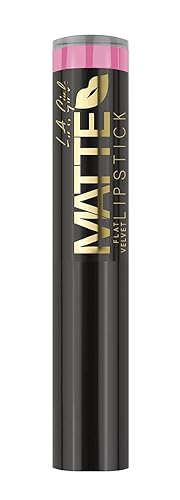 L.A. Girl Matte Flat Velvet Lipstick, Love Story, 0.1 Ounce