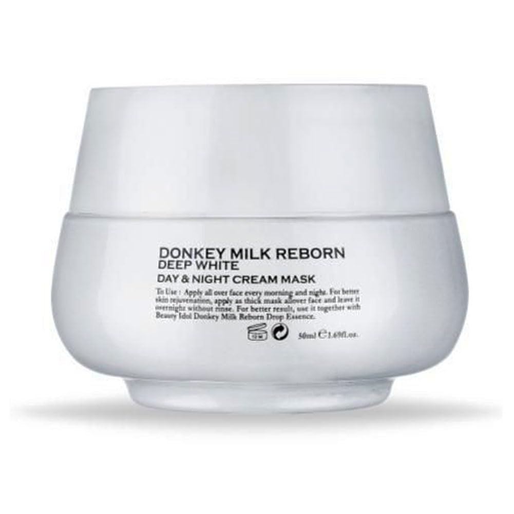 BEAUTY IDOL DONKEY MILK REBORN DAY & NIGHT CREAM MASK (50 ML)