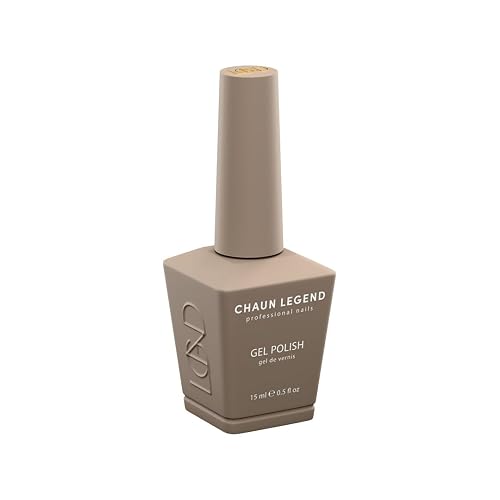 Chaun Legend Gel Nail Polish | Rumor Has It LG5193 (soft mocha nude) | Soak Off UV LED Cure Gel Polish High Gloss 15ml Beauty & Personal Care Chaun Legend Professional Nails