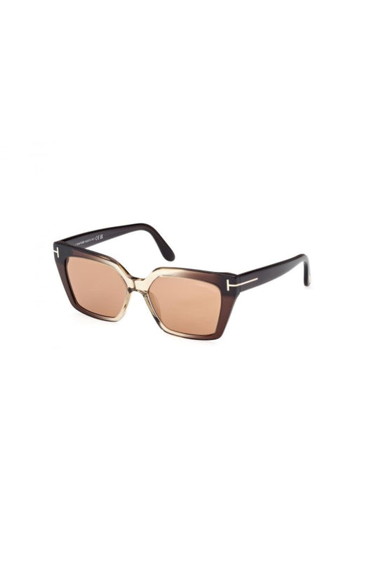 Tom Ford WINONA FT 1030 Brown Shaded/Roviex 53/15/140 women Sunglasses