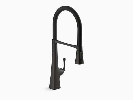 Kohler K-22060-BL Graze Kitchen Sink Faucet, Matte Black 3.3 Ounces Beauty & Personal Care Kohler