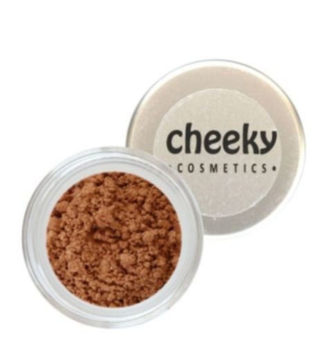 Cheeky Cosmetics Natural Mineral Powder Bronzer - Beach Babe for Tanned Skin - 10 Grams