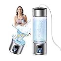 Upgrade 3-in-1 Hydrogen Water Bottle Generator with Display - Industry TOP - 24-Hour Hydrogen Lock | 0 Chlorine & 0 Ozone | 100% Leak-Proof Seal…