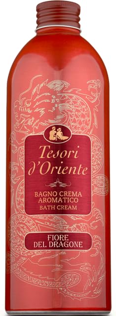 Tesori d'Oriente Dragon Flower Aromatic Cream Bath 500 ml (16.9 Fl oz), 1 Unit - Made in Italy [Italian Import] Beauty and Personal Care Tesori d'Oriente