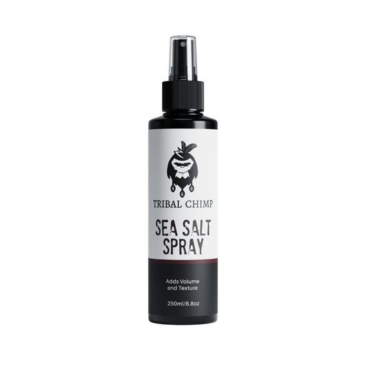 Tribal Chimp Sea Salt Spray for Men 250ml - Sea Salt Hair Spray for Volumizing, Thickening & Texturizing Hair of All Types - Strong Extra Hold