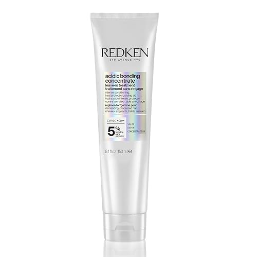 Redken Acidic Bonding Concentrate Leave In Conditioner - Hair Repair Treatment For Damaged Hair, Bond Building & Strengthening, Heat Protection