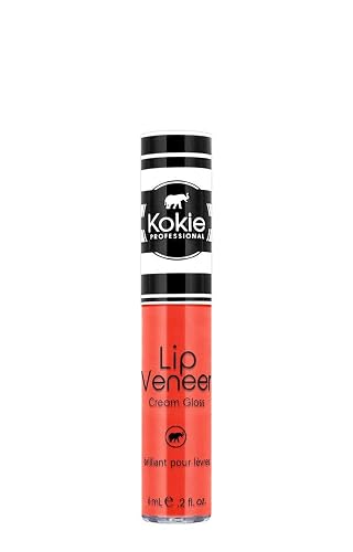 Kokie Cosmetics Lip Veneer Cream Lip Gloss, Standout, 0.2 Fluid Ounce