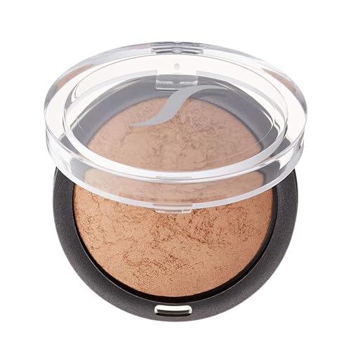 Sorme Cosmetics Baked Bronzer in Warmth (0.2oz)| With Skin-Revitalizing Vitamin E and Botanical Extracts | Versatile Wet/Dry Powder Bronzer