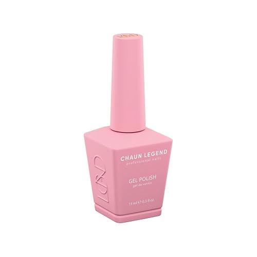 Chaun Legend Gel Nail Polish | Iconic Pink LG5158 (light coral) | Soak Off UV LED Cure Gel Polish High Gloss 15ml Beauty & Personal Care Chaun Legend Professional Nails