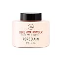 J.Cat Beauty Luxe Pro Makeup Setting Powder, Matte Finish, Helps Absorb Oil and Minimizes Pores, Suitable for Baking, Shade Porcelain, 1.5 Oz