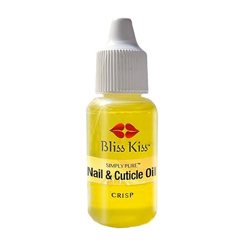 Bliss Kiss | Crisp Fragrance | Nail Oil Cuticle Dropper w/Vitamin E & Jojoba?Nail Strengthener Nail Growth Serum for Brittle Peeling Breaking Thin