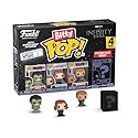 Funko Bitty POP! Marvel - Hulk and A Surprise Mystery Mini Figure - 0.9 Inch (2.2 Cm) - Marvel Comics Collectable - Stackable Display Shelf Included…