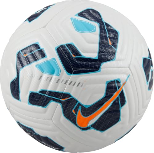 Nike Football Academy Plus - Fa24, White/Blackened Blue/Hyper Crimson, FZ2632-100, 5