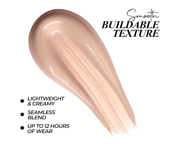 Concealer for Dark Circles with High Coverage for All Skin Types (Mocha Silk)