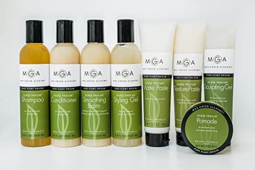 MGA Vegan Shower Gel - Rescue & Moisturizing Body Wash for Skin Care | Natural & Organic Formula with Essential Oils & Skin Friendly pH | Sulfate free
