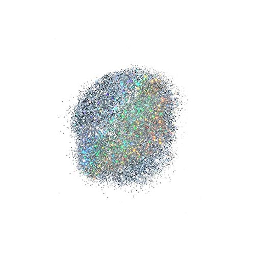Mode Angel Dust Roll On Glitter, in A Trance, Holographic Rainbow Prism Sparkling High Performance 3D Loose Glitters for Face and Body, Spill Proof