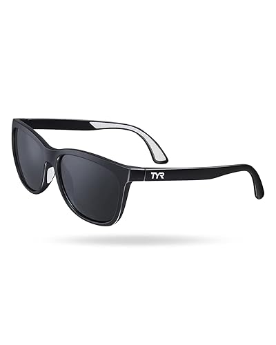 TYR Women's Carolita Lifestyle Sunglasses Polarized Cat Eye, Smoke/Black, One Size