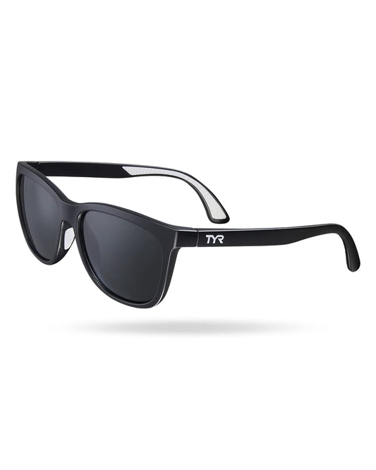 TYR Women's Carolita Lifestyle Sunglasses Polarized Cat Eye, Smoke/Black, One Size