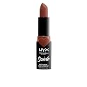 NYX PROFESSIONAL MAKEUP Suede Matte Lipstick, Vegan Formula - Free Spirit (Medium Nude with Pink)