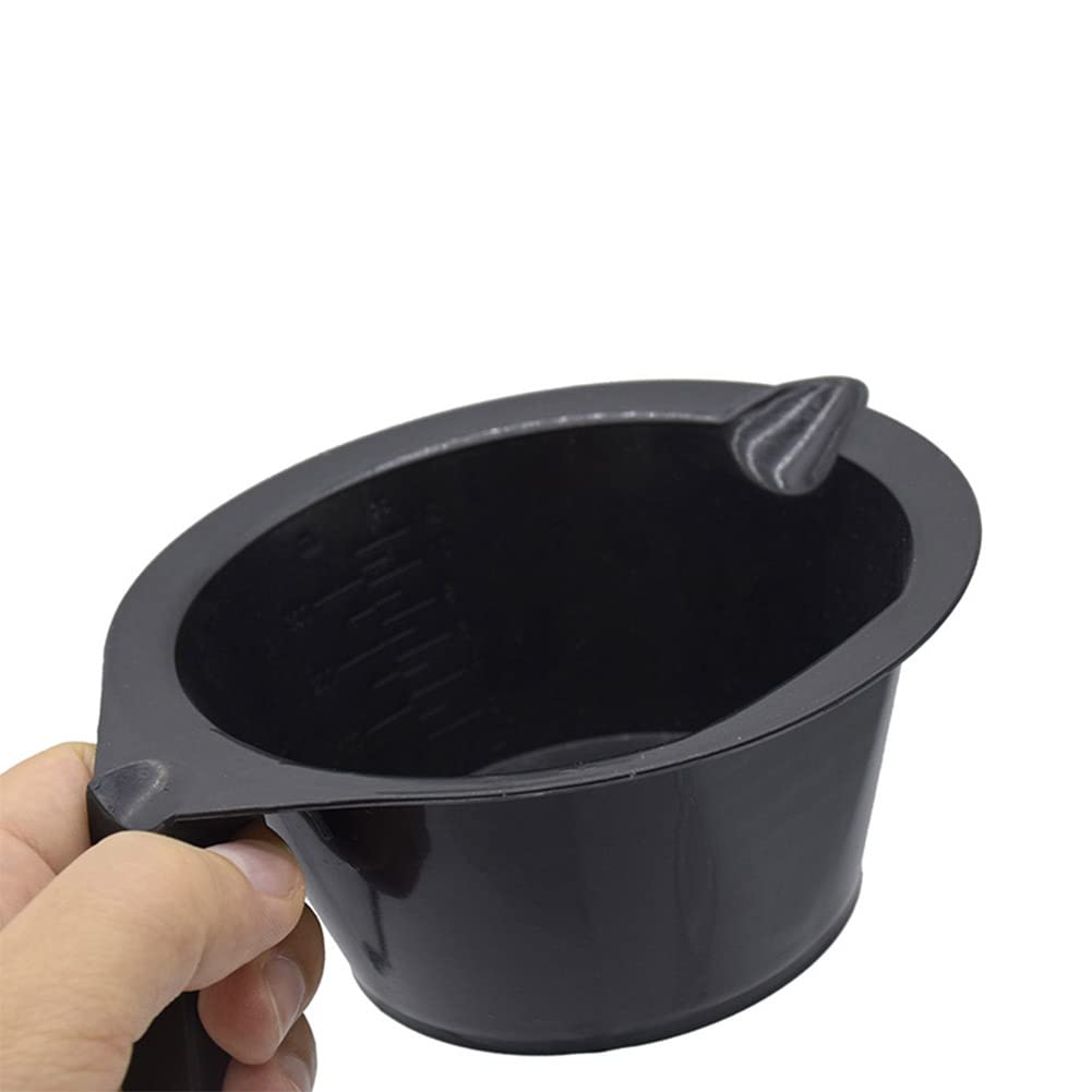 Magic Collection Handle and Pouring Lip Mixing Bowl and Dye Brush with Hook