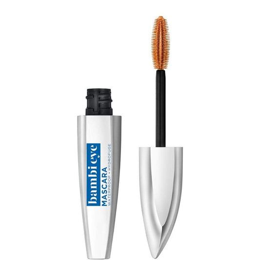 L'Oreal Paris Bambi Eye Mascara, Lasting Volume, Length & Lift, Doe-Eye Definition, No Clumping or Smudging, Waterproof, Black, 0.21 fl. oz.