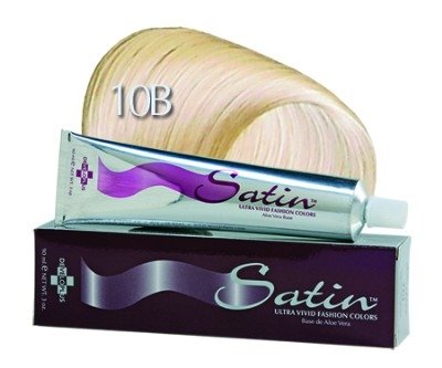 Developlus Satin Color #10B Ultra Light Beige Blonde 3 Ounce (88ml) (3 Pack)