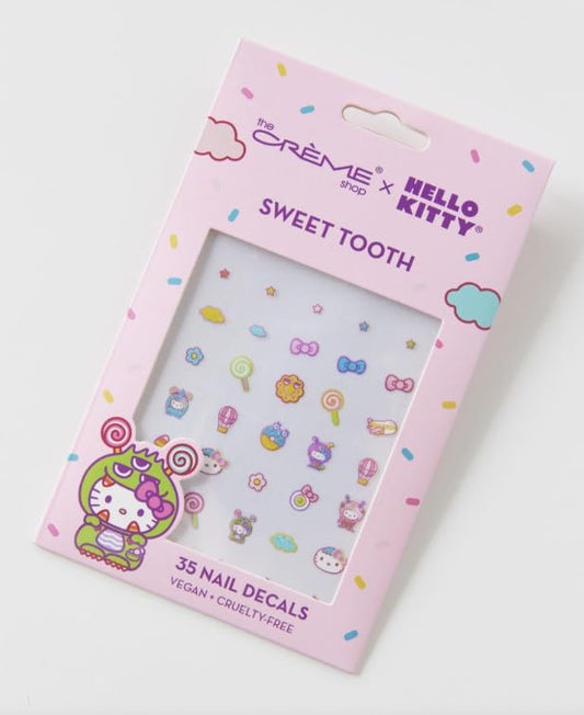 The Creme Shop x Hello Kitty 35 Nail Decals Sweet Tooth Beauty & Personal Care The Crème Shop