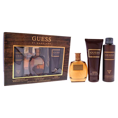 Guess by Marciano 3 Pc Gift Set 3.4oz EDT Spray, 6.7oz Shower Gel, 6.0oz Deodorizing Body Spray GIFTSET