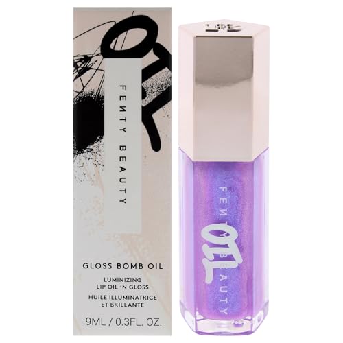 Gloss Bomb Luminizing Lip Oil N Gloss - 02 Miss Jellyfish by Fenty Beauty for Women - 0.3 oz Lip Gloss