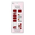 Dashing Diva Gloss Nail Strips - Santa's Helper | UV Free, Chip Resistant, Long Lasting Stickers | Contains 32 Nail Wraps, 1 Prep Pad, 1 File Beauty & Personal Care Dashing Diva