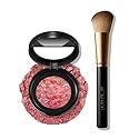 LAURA GELLER NEW YORK Baked Blush-n-Brighten Marbleized Blush + Angled Brush (01 Tropic Hues, 47mm)
