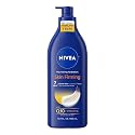 NIVEA Nourishing Hydration Skin Firming Body Lotion with Q10 and Vitamin C, 72-Hour Body Moisturizer for Dry to Very Dry Skin, 16.9 Fl Oz Pump Bottle