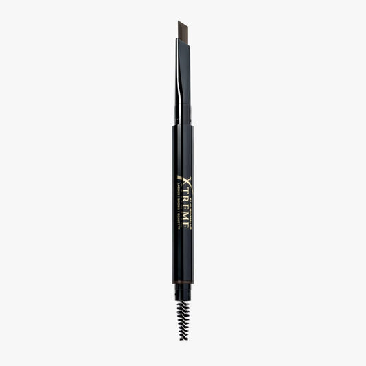 Xtreme Lashes Arch Defining Brow Pencil, Dark Brown, Waterproof, Smudge-Proof, Long-Lasting Makeup, Vegan, Angled Tip Eyebrow Pencil with Spoolie