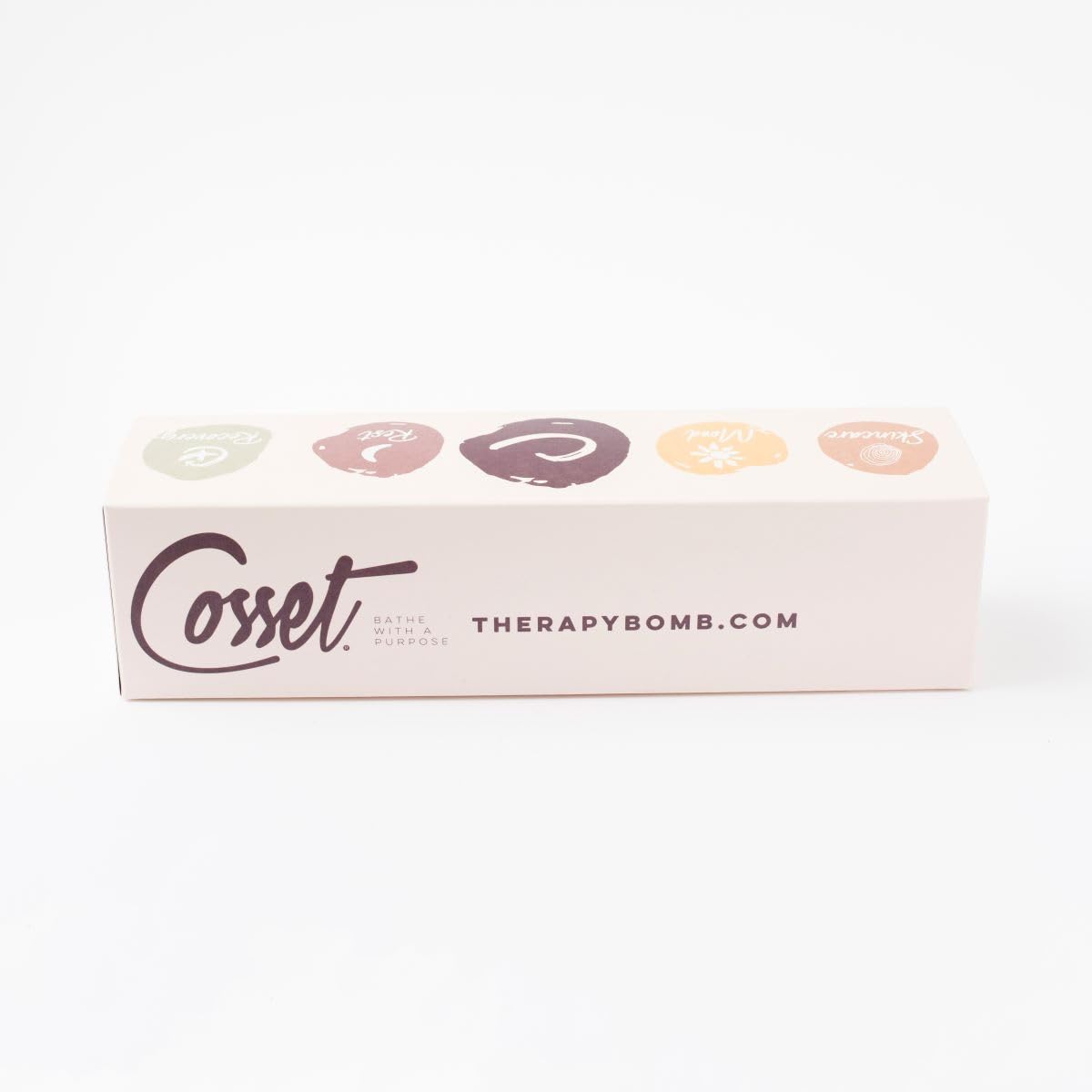 Cosset Bath Bomb - Get Well Gift Box Bubble Bath Bombs for Women - Flu and Sinus Relief with Vitamin C and Eucalyptus - 6pcs