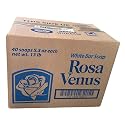 Jabon Rosa Venus Blanco Clasico 150 g / 5.29 oz Pack of 12, 20 or 40 Pack, Bar (40)