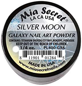 Mia Secret Professional Galaxy Collection Acrylic Powder 1/4 oz (Pick Your Color) (SILVER MOON) Beauty & Personal Care Mia Secret