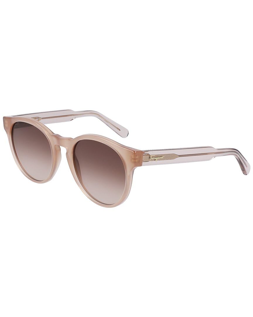 Ferragamo Women's 74935 52Mm Sunglasses, Brown