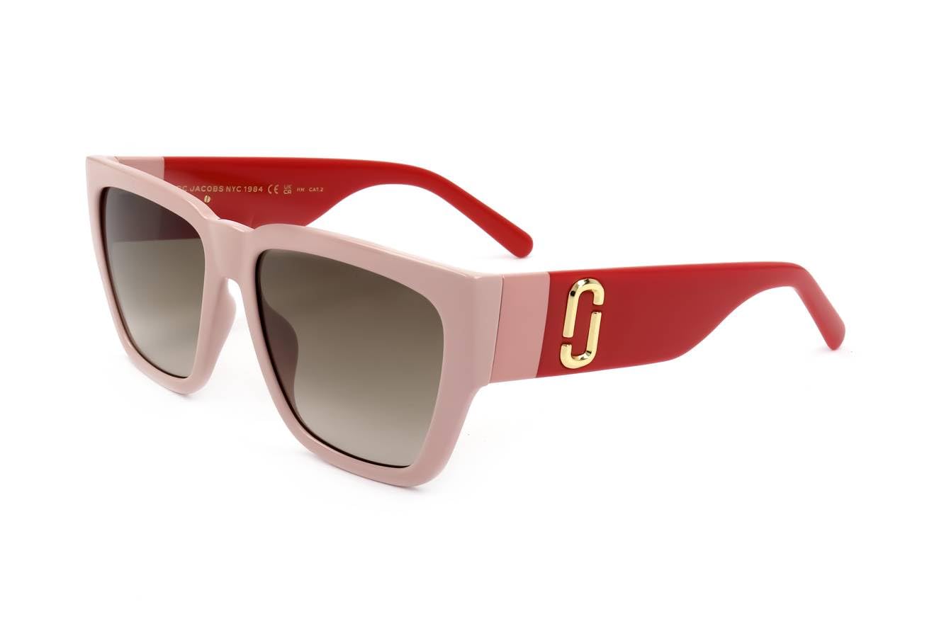Marc Jacobs Unisex Sunglasses, C48/Ha Pink Red, 57