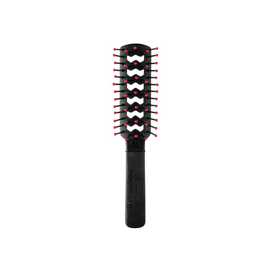 Cricket Static Free Mini Fast Flo Vent Hair Brush - Curling, Blow Drying, Detangling and Styling Wet or Dry Hair, Ideal for Travel, 1.5", Suitable