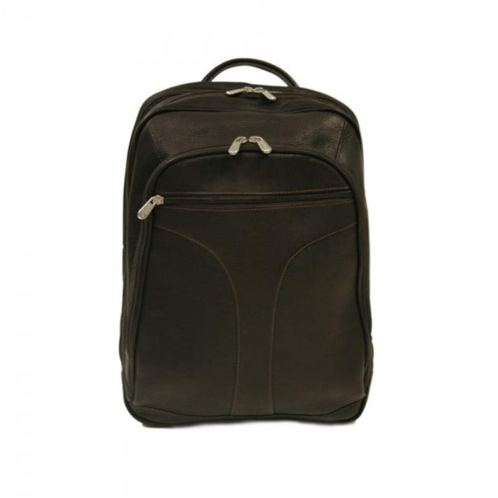 Piel Leather Checkpoint Friendly Urban Backpack, Black, One Size