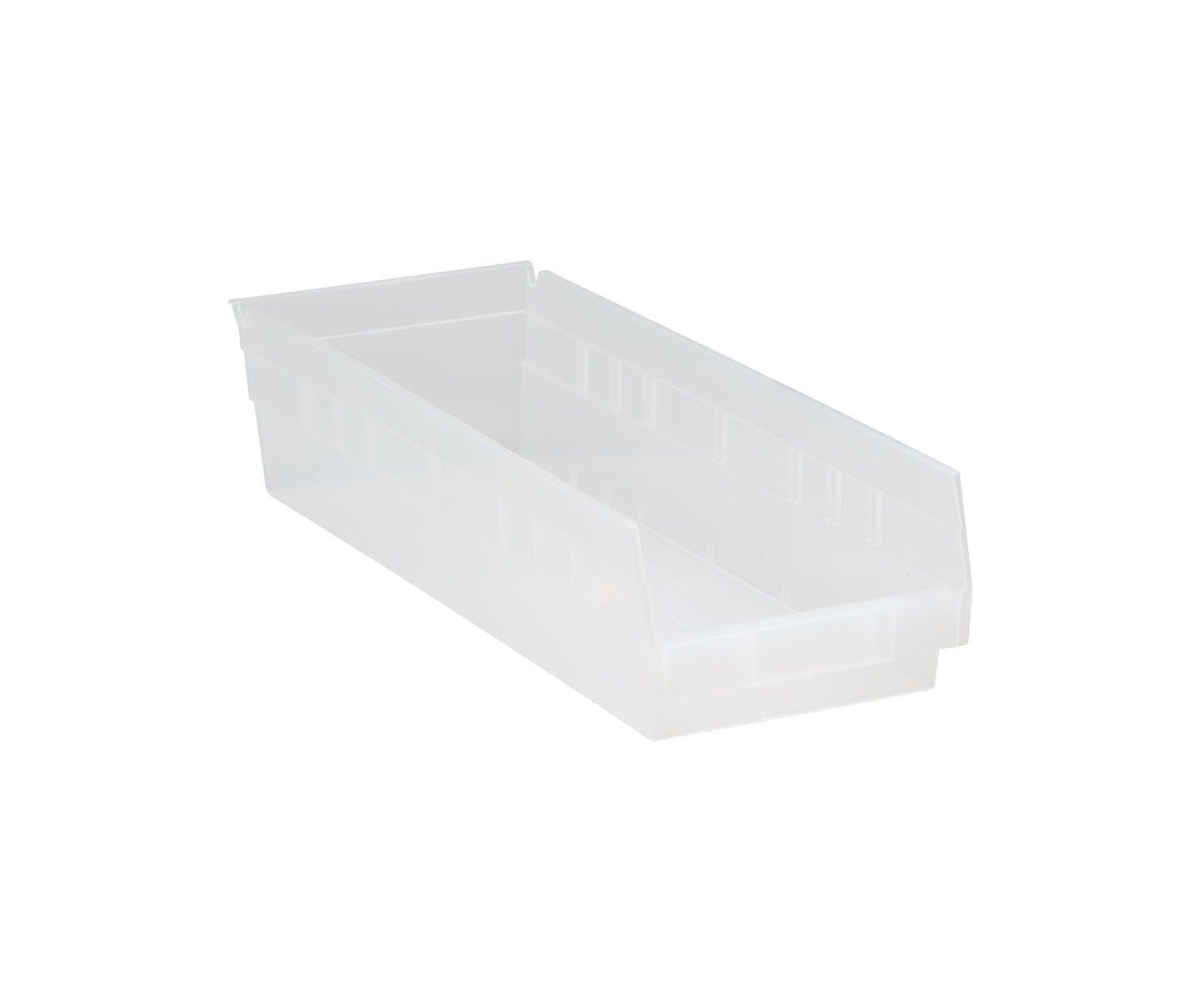 Quantum Storage Systems QSB104CL Economy Part Organizer Clear Bins 18" L x 7" W x 4" H 20 Pack