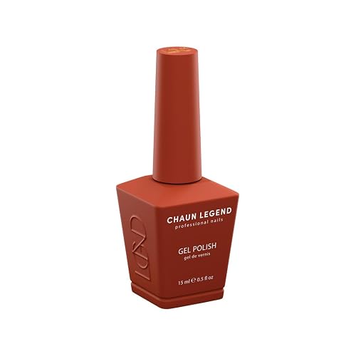 Chaun Legend Gel Nail Polish | Caramel Drizzle LG5199 (rusty brown) | Soak Off UV LED Cure Gel Polish High Gloss 15ml Beauty & Personal Care Chaun Legend Professional Nails