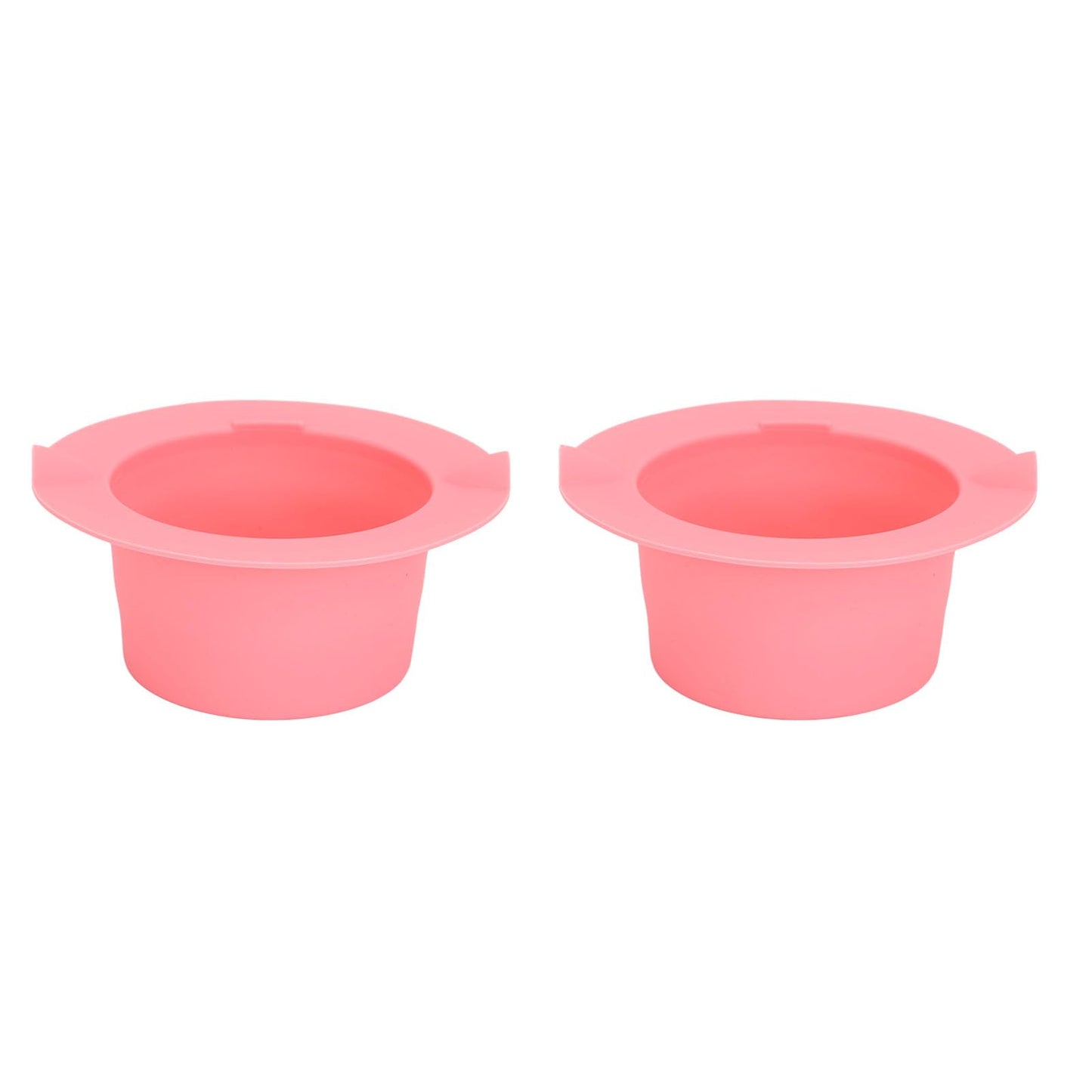 Sonew 2pcs Silicon Pot Wax Heating Liner, Non Stick Wax Bowl, Silicone Wax Warmer Liner Bowl, Wax Warmer Replacement Wax Pot, Reusable Wax Melting Beauty and Personal Care Sonew
