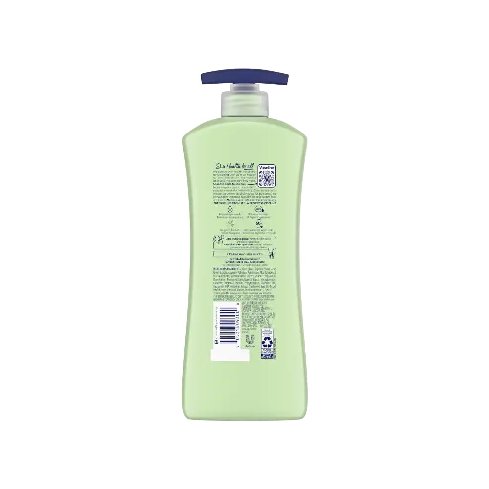 Vaseline VASELINE Aloe Soothing Lotion 600ml hs [parallel import goods]