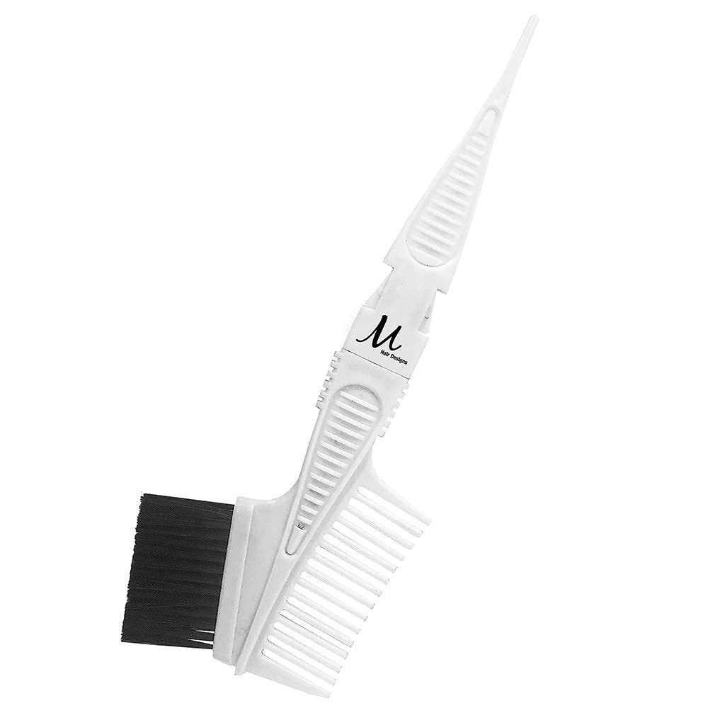 Igora Royal Absolutes SilverWhite Tonal Refiner GREY LILAC 60 ml each and M Hair Designs Tint Brush Comb (Bundle 3 items)